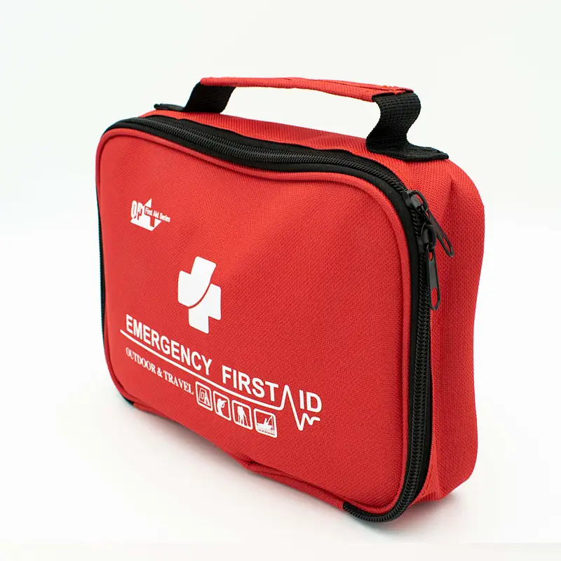 Hot selling manufacture durable camping outdoor portable first aid kit emergency survival kit and first aid kit