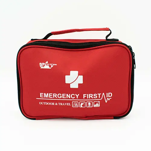 Hot selling manufacture durable camping outdoor portable first aid kit emergency survival kit and first aid kit